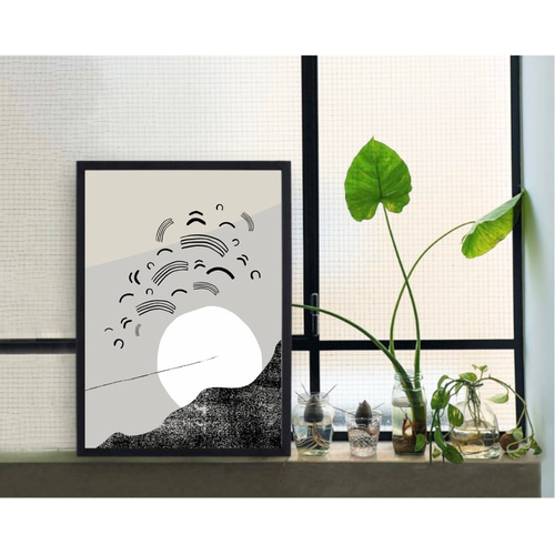 抽象画 プリントアート 現代 アート 北欧 モダン リビング 絵画