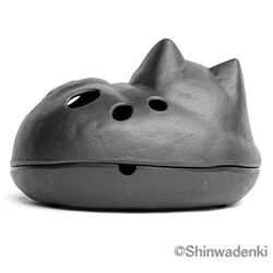 南部鉄器 置物 アロマ 香炉 蚊遣り 猫 日本製 7枚目の画像