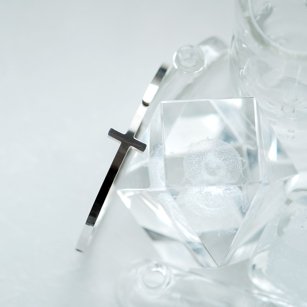 クロス バングル シルバー925