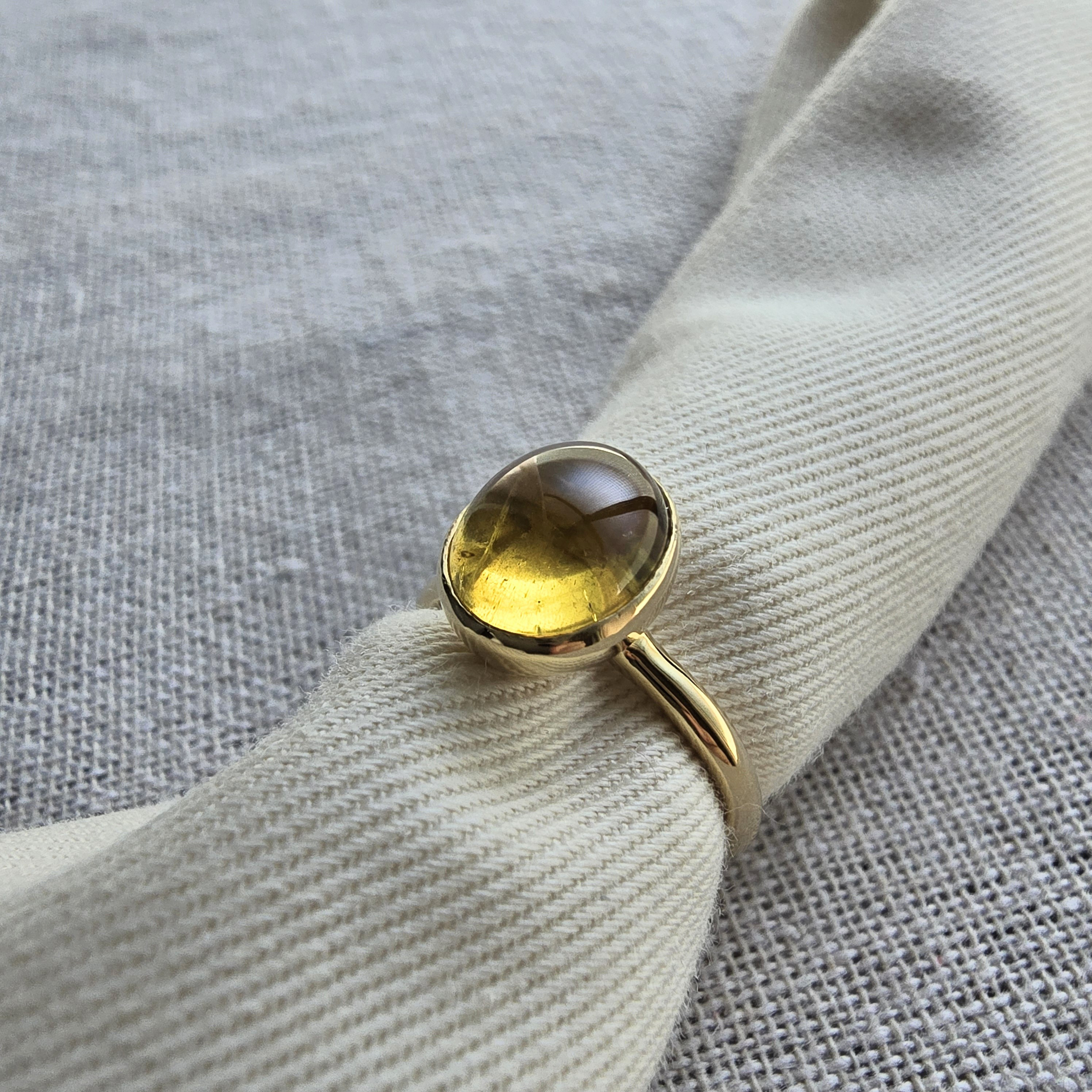 No.046    イエローベリルリング