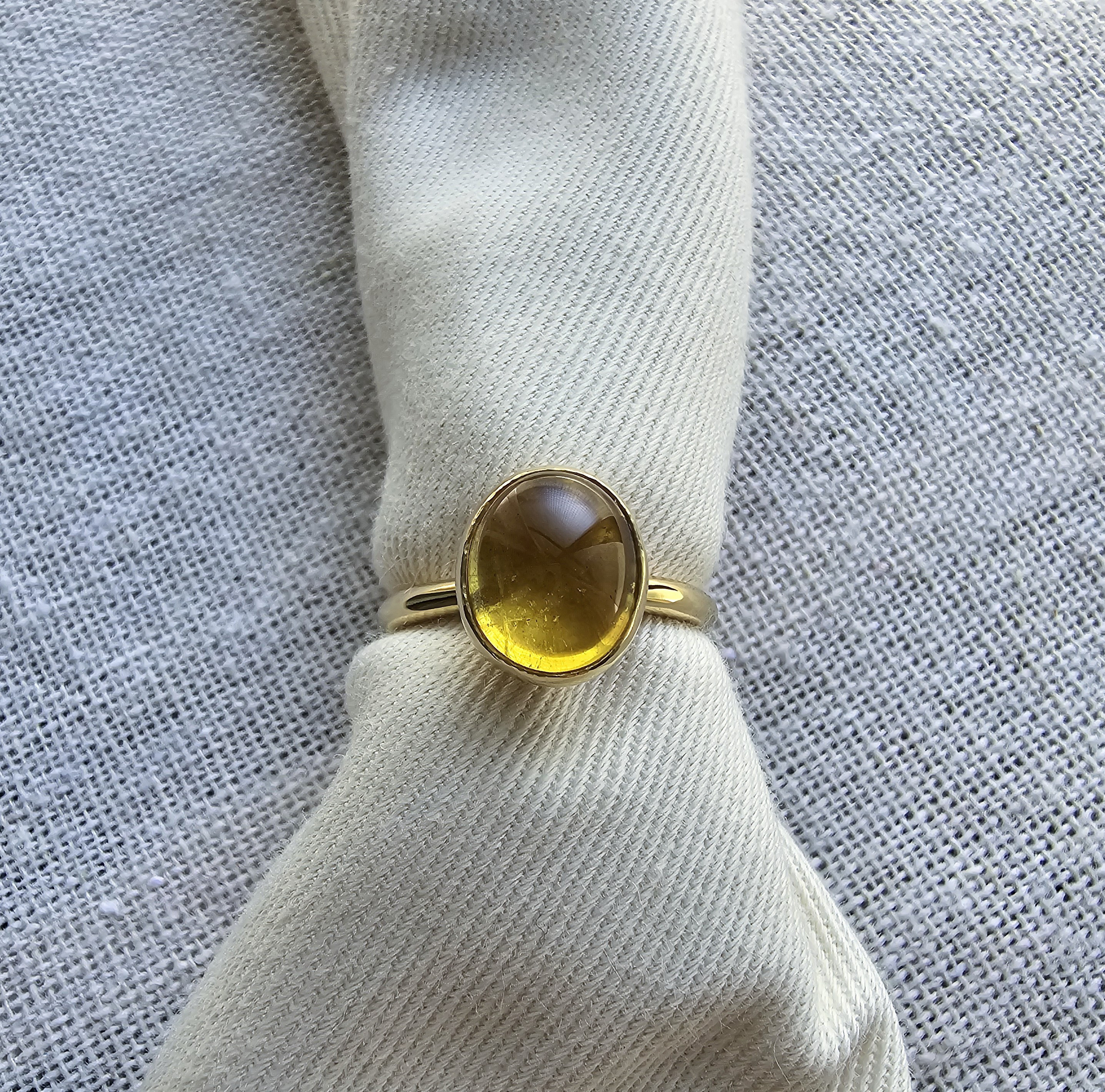 No.046    イエローベリルリング