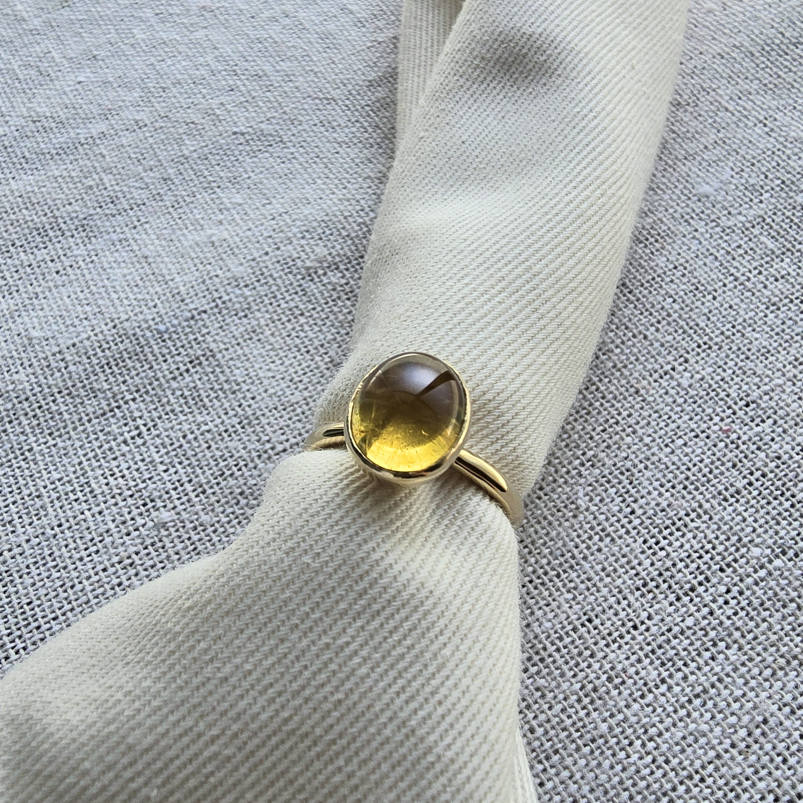 No.046    イエローベリルリング