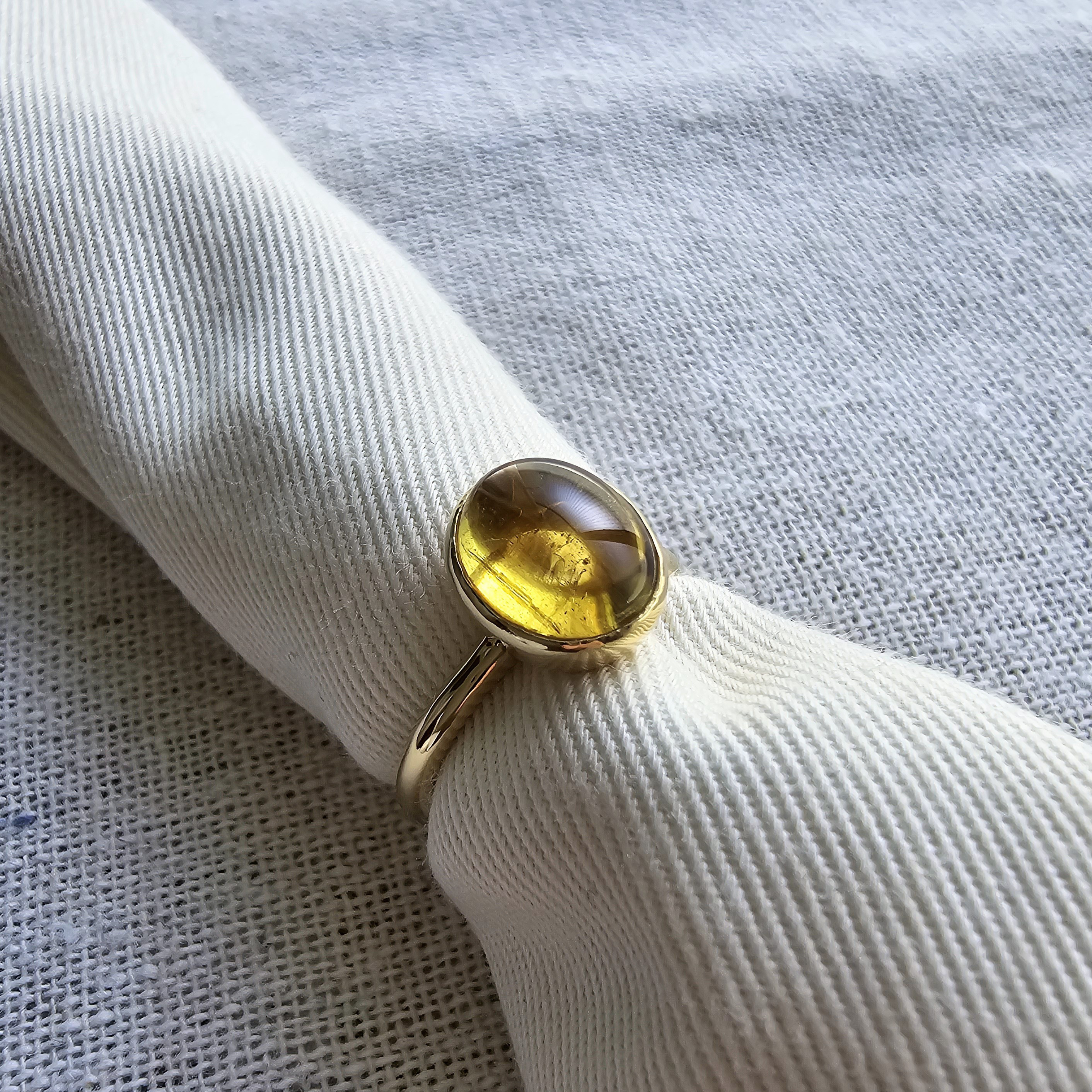 No.046    イエローベリルリング