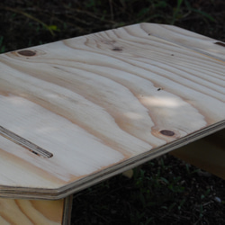 《plywood》ミニテーブル・キャンプテーブル・ローテーブル・おしゃれ　手作り　木製 6枚目の画像