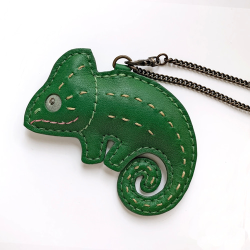 カメレオンのバッグチャーム バッグチャーム Nory 通販 11184533