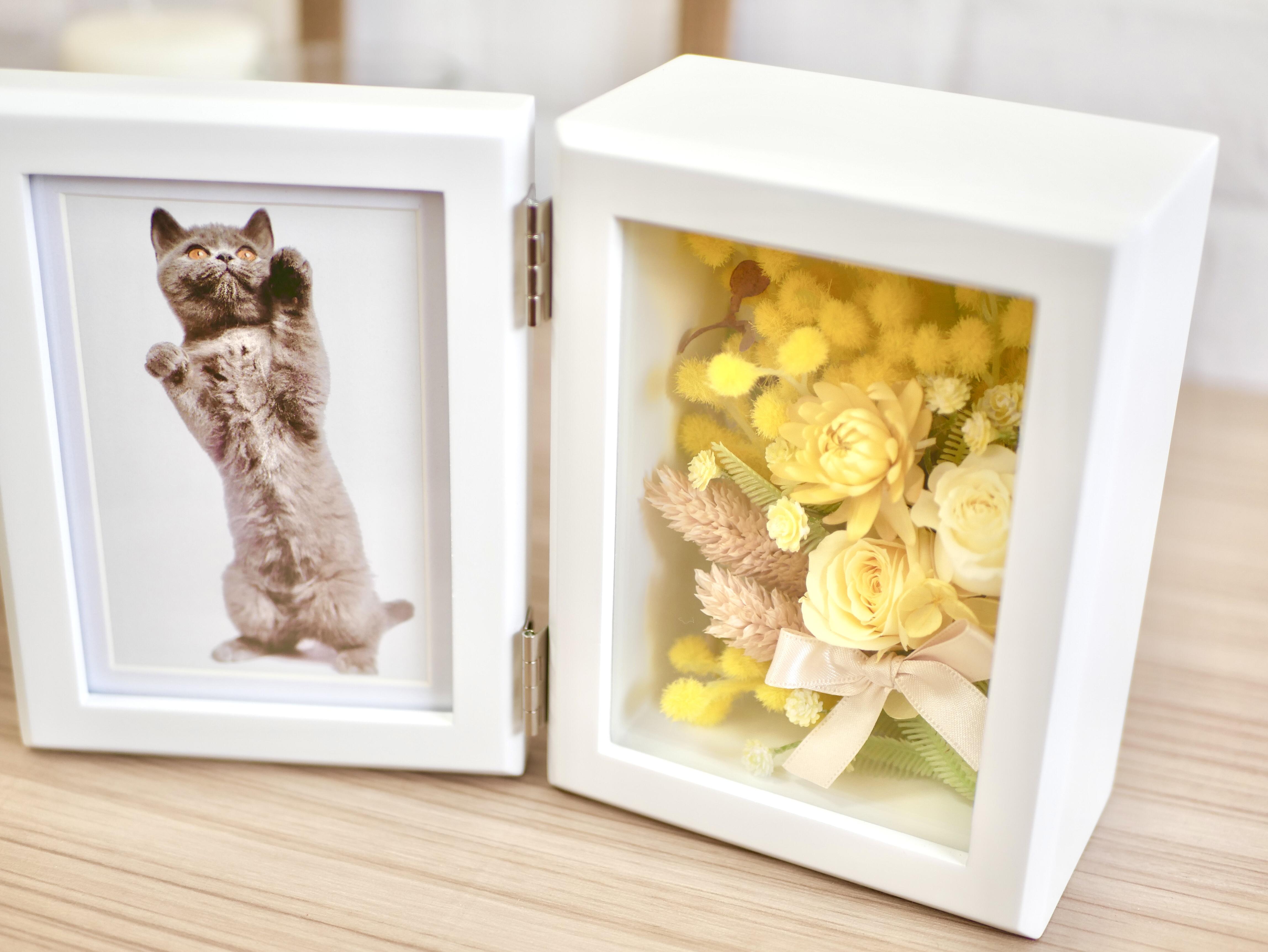 幸せのミモザ✳︎Ｌ版フォトフレーム