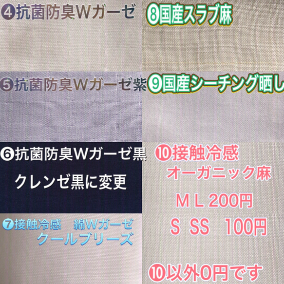 S & SS パパも欲しがる呼吸しやすい舟形マスク❗️えらべる抗ウィルス裏地　ゴムアジャスター付き　 5枚目の画像