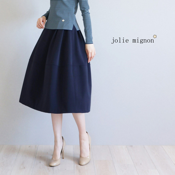 極美品　ジョリーミニョン　タックフレアスカート 極美品 ジョリーミニョン タックフレアスカート ⭐ジョリー