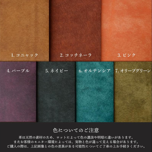 受注生産】トラベラーズノートレギュラーサイズ カラーオーダーページ