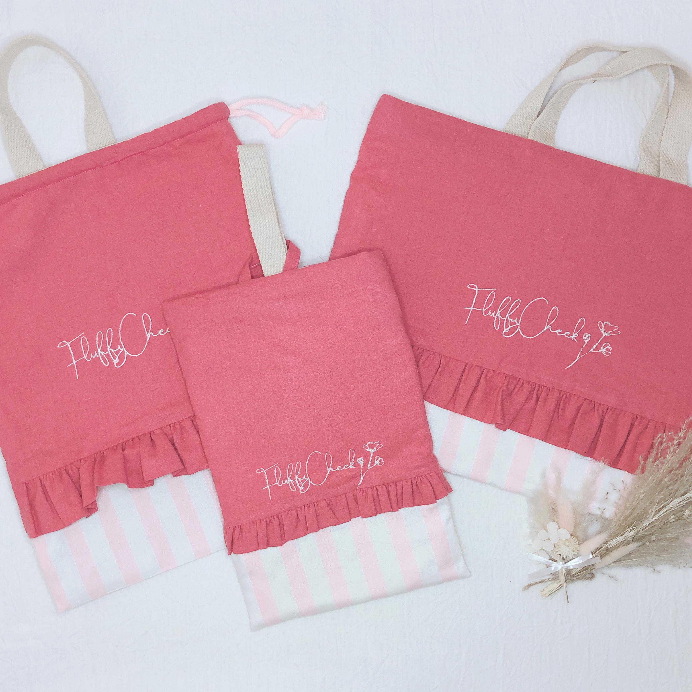 «オーダーメイド»名前刺繍入 入園入学グッズ 3点セット