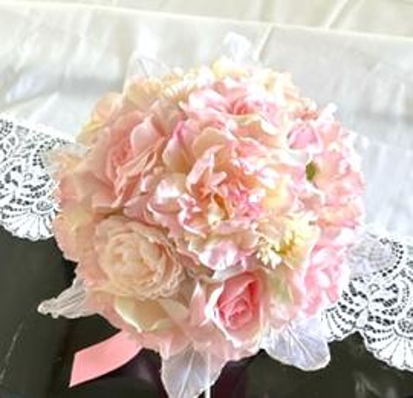 ブーケ・芍薬（ピオニー）のラウンドブーケ 結婚式・披露宴