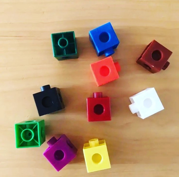 数のお勉強　ブロック　マッチング　知育玩具 5枚目の画像