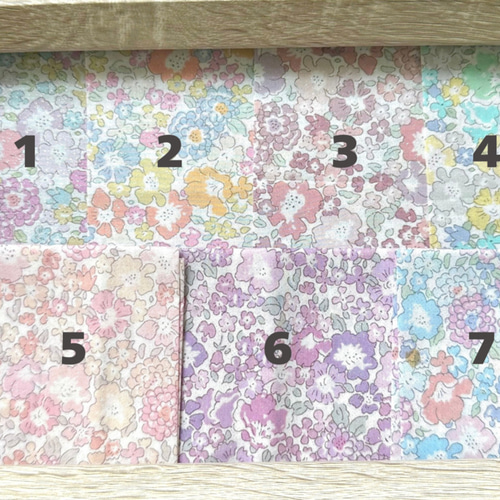 1点から購入可能 80種類以上 選べるパッチンピン セット リバティ