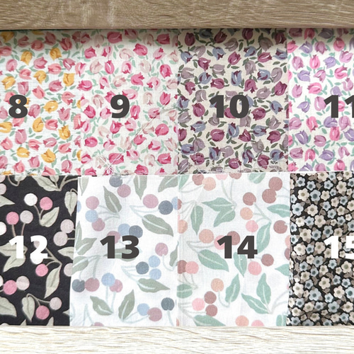 1点から購入可能 80種類以上 選べるパッチンピン セット リバティ