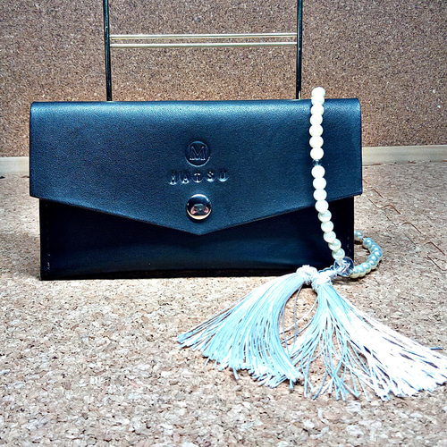 数珠入れ 数珠袋 念珠入れ 念珠ケース 小物入れ 男女兼用 本革 ヌメ革