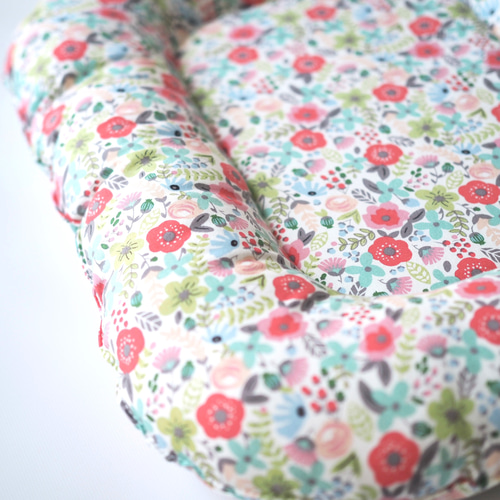 うさぎさん用 ゴロンちょマット・フラワー(クッション、ペットベッド