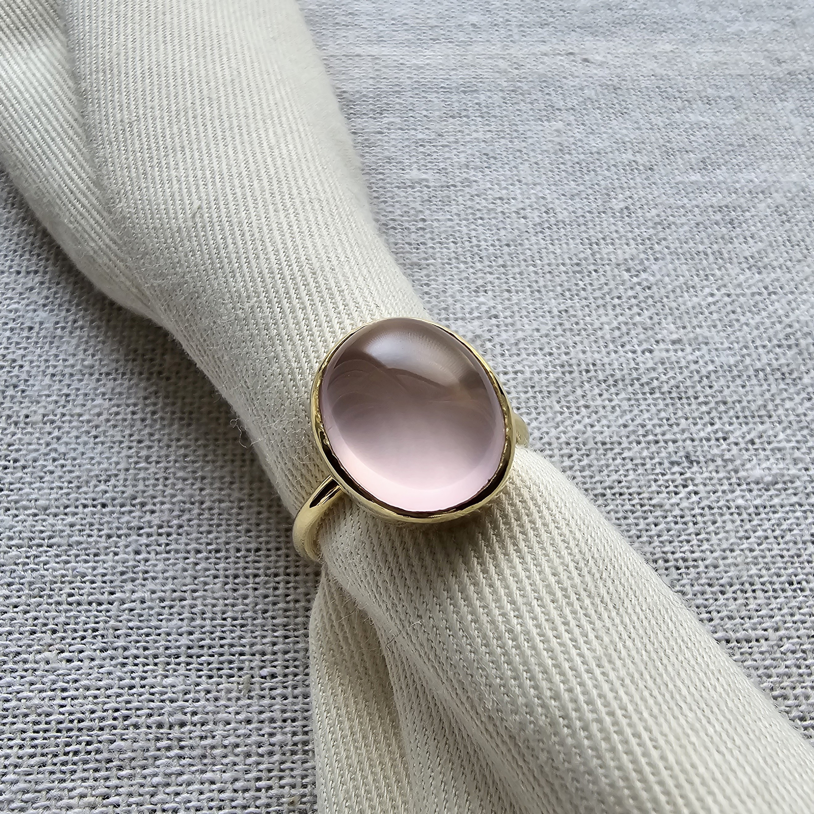 No.094    ローズクォーツリング