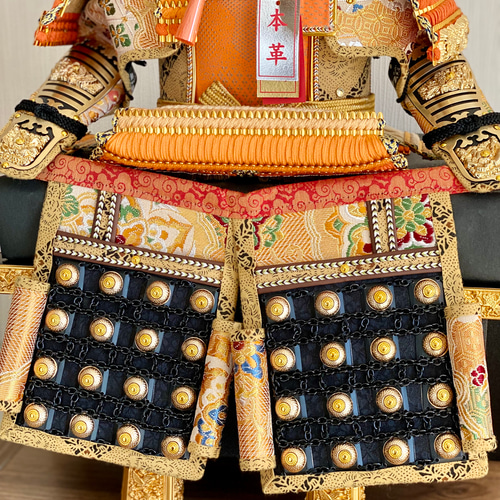 五月人形】【鎧飾り】【端午の節句】陽（ひなた）5号大鎧櫃（ひつ