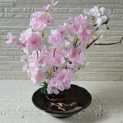 置物　水辺の風景　錦鯉　桜　和雑貨　インテリア雑貨　植物雑貨　受注製作 5枚目の画像