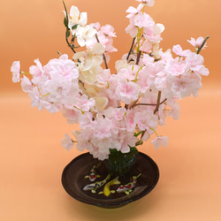 置物　水辺の風景　錦鯉　桜　和雑貨　インテリア雑貨　植物雑貨　受注製作 15枚目の画像