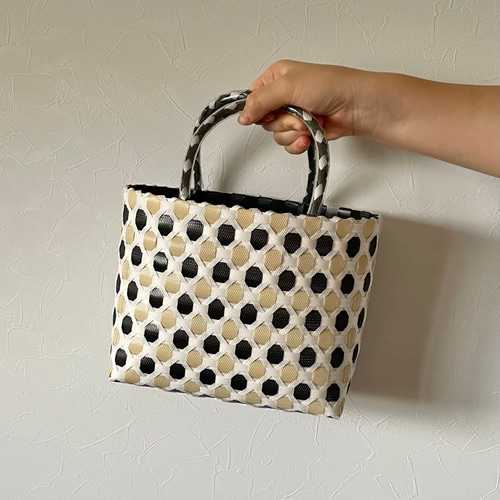 ⭐︎最終お値下げ⭐︎ppprintカゴバック ⭐︎最終お値下げ⭐︎ppprintカゴバック CITY BASKET / かごバッグ