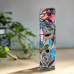 《小叮噹》玻璃藝術花瓶 20 cm 高 第8張的照片