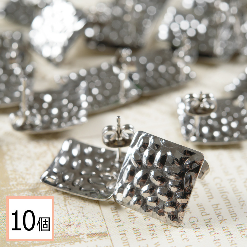 TEN シマーピアス　付属ポーチ付き