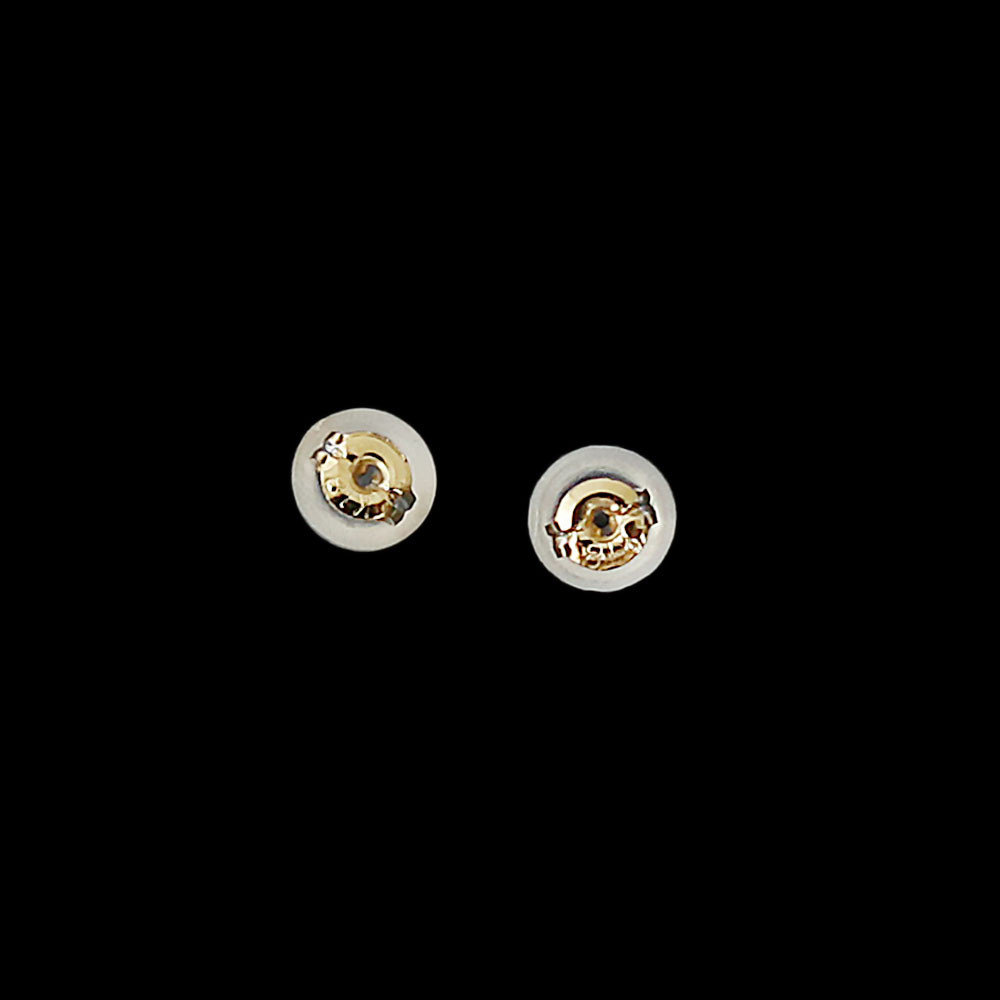 k18金 】 スケルトンキャッチ 1ペア ピアス金具 ピアス（その他