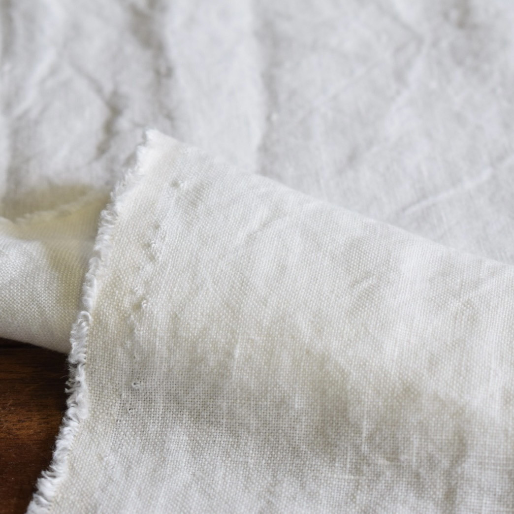 リネンのもんぺ　オフホワイト