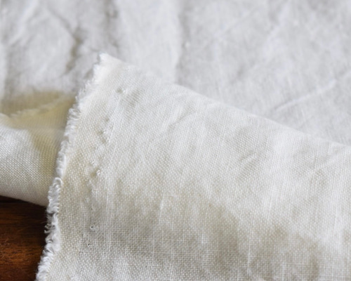 リネンウールのもんぺ オフ リネンのもんぺ オフホワイト リネンの