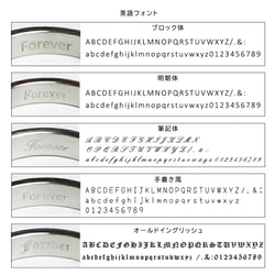 ☆ハーフエタニティ誕生石リング☆刻印無料 金属アレルギーの方に安心安全のサージカルステンレス 結婚指輪 8枚目の画像