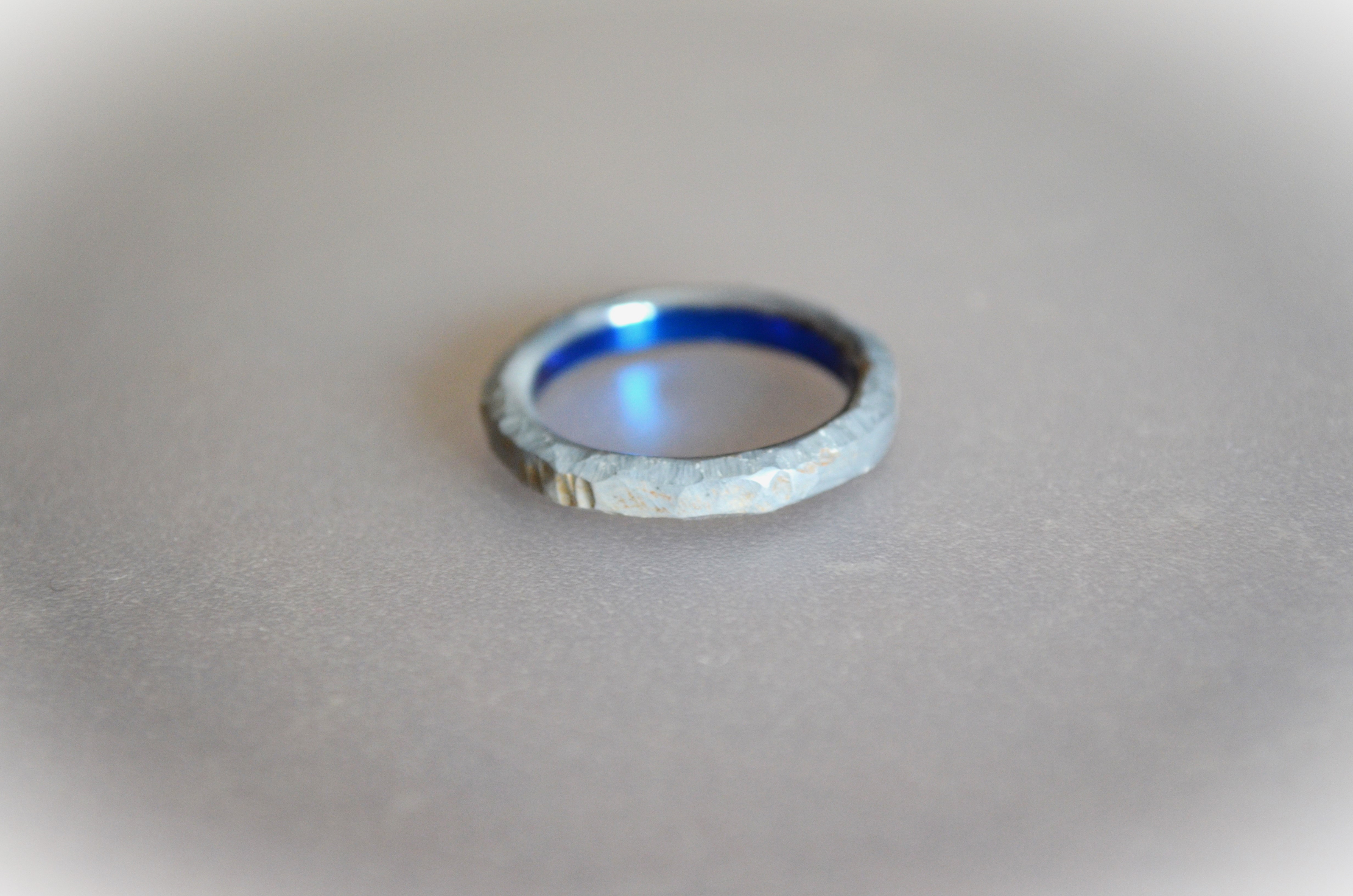 Titanium ring・チタンリング=Excavation=画像は１０号