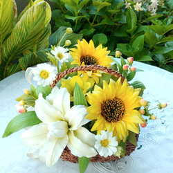 ★粘土の花【夏の彩り】★ 1枚目の画像