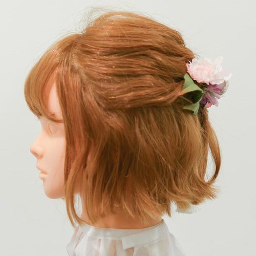 ボブ・ショートボブのヘッドドレスZ】和装前撮り・結婚式白無垢・色打