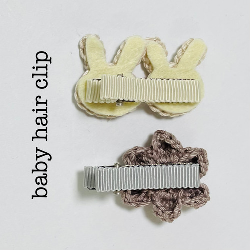 ベビー ヘアクリップ 2点セット✩.*˚ 雑貨・その他 gaaaco 通販