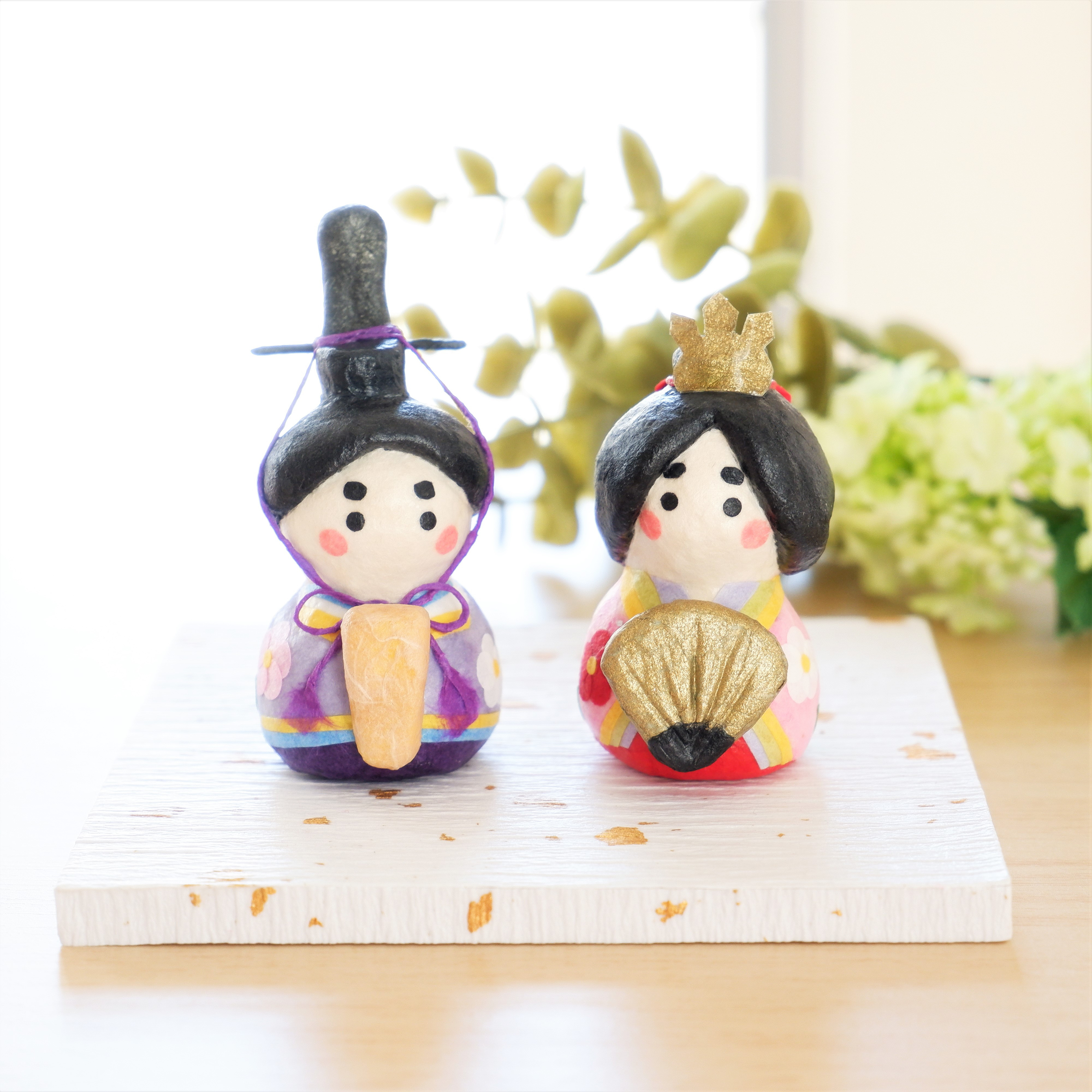 く日はお得♪ 和紙インテリア『ひな人形（お内裏様、お雛様）』ひな祭り 雛人形・ひな祭り