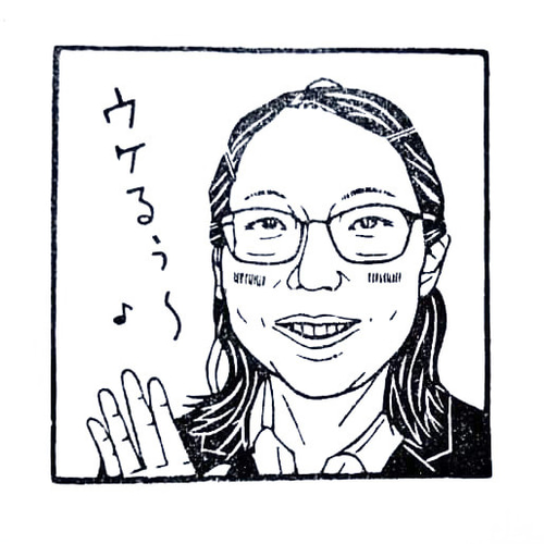 似顔絵・イラスト オーダー消しゴムはんこ ※オプション追加で価格変動