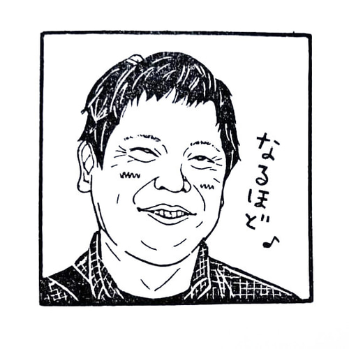 似顔絵・イラスト オーダー消しゴムはんこ ※オプション追加で