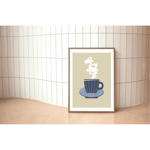 アンティーク　ポスター　Tea Coffee Home and Colonial Tea