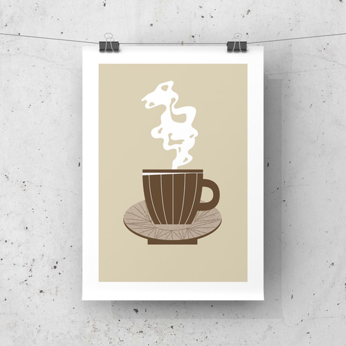 アンティーク　ポスター　Tea Coffee 3a1eb98f15d3a4472e02962f2b8b9f