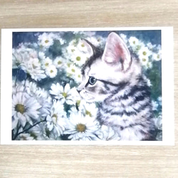 「Flower divination」ポストカード3枚セット 1枚目の画像