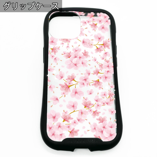 満開の桜』iPhone16/android スマホケース ショルダー ネック 満開の桜』iPhone16/android スマホケース ショルダー ネック