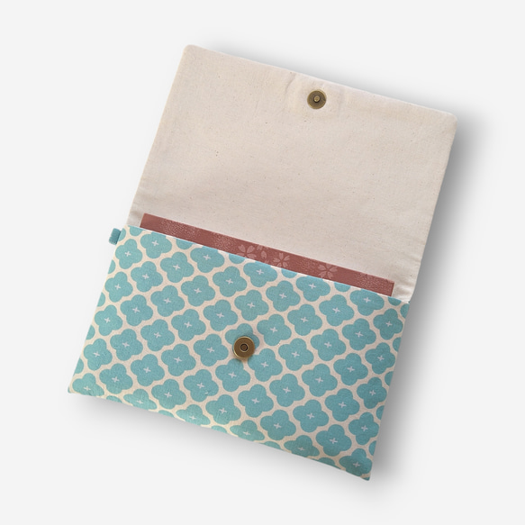 ＊レトロフラワー＊ 選んで作る御朱印帳ケース　御朱印帳袋　御朱印帳入れ　マルチケース　ポーチ　★セミオーダー 5枚目の画像