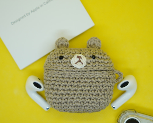 くま AirPods4/Pro/AirPods3/AirPods エアーポッズ/プロ/第3世代/第4