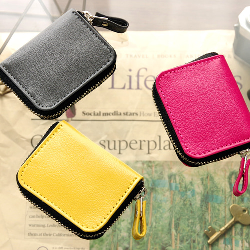 最新エルメス CHLOE》◇ラウンドファスナー小銭入れ◇スリム《8colors》 小銭 小物