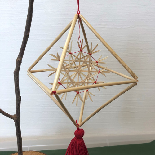 お家で楽しく物作り！【動画付き手作りキット】ヒンメリキットNo
