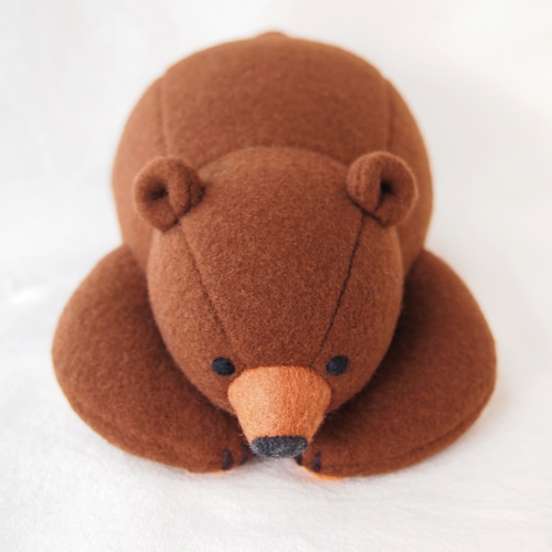 受注制作】寝そべりグリズリー ぬいぐるみ kuzoomiko 通販 11259670