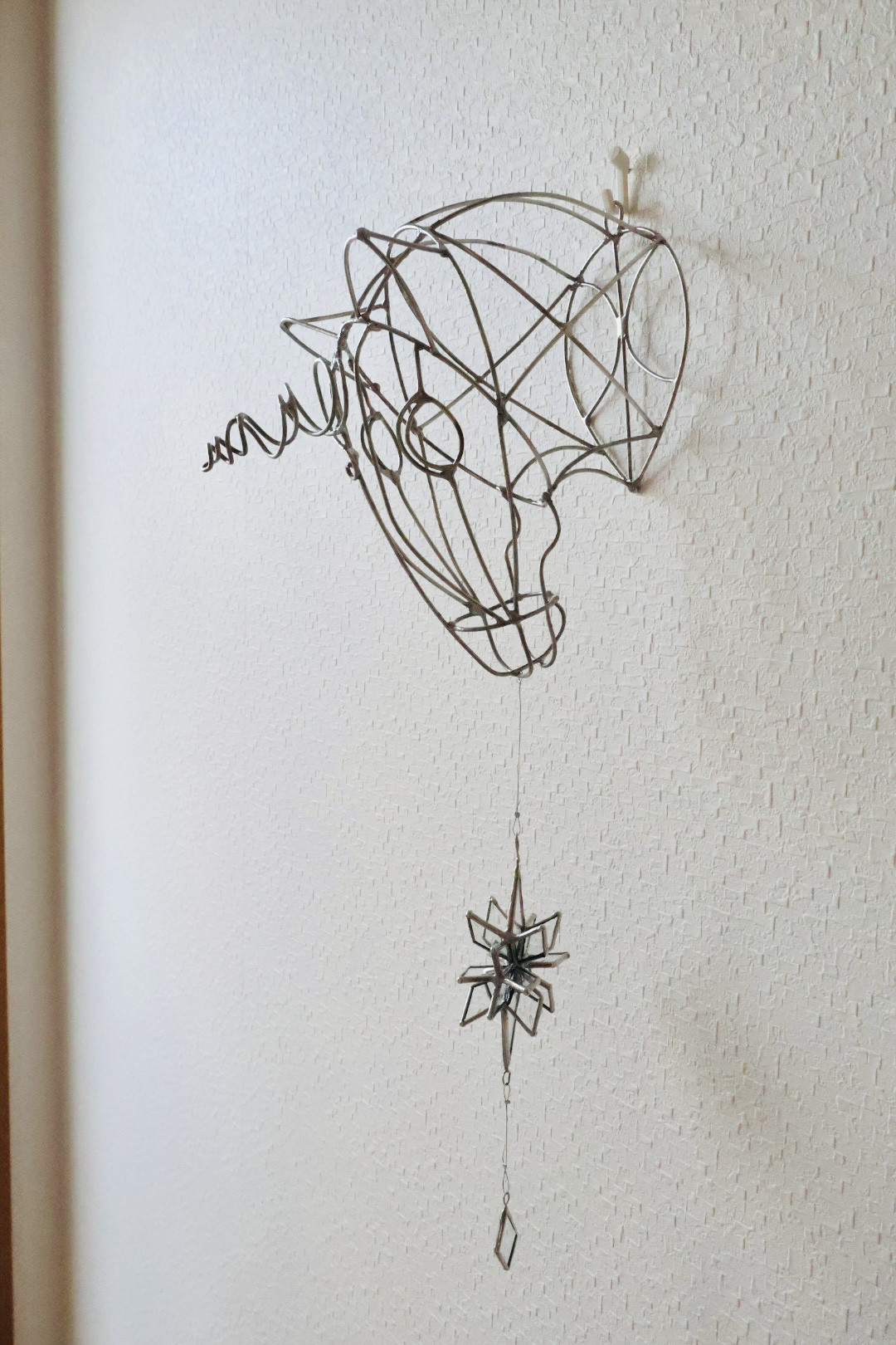 ユニコーンの壁掛けインテリア