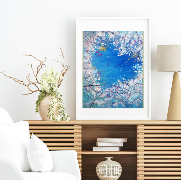 飾るお守り】 桜 さくら サクラ 春 4月 インテリア リビング 玄関 壁