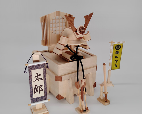 木製 兜「織田信長」 五月人形・こいのぼり sapporo-craft 通販